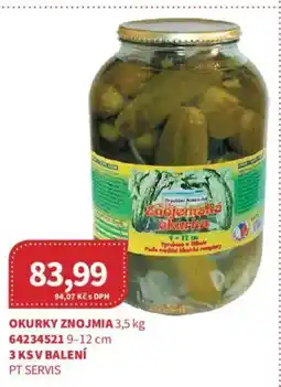 Kubík potraviny Okurky znojmia nabídka