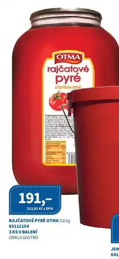 Kubík potraviny Rajčatové pyré Otma nabídka