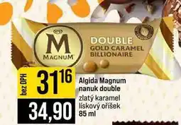 Jip Algida Magnum nanuk double zlatý karamel lískový oříšek nabídka