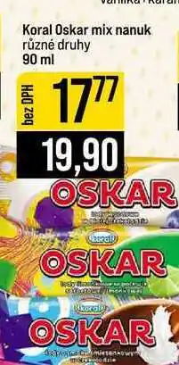 Jip Koral Oskar mix nanuk různé druhy nabídka