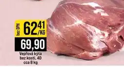 Jip Vepřová kýta bez kosti, 4D cca 8 kg 1kg nabídka