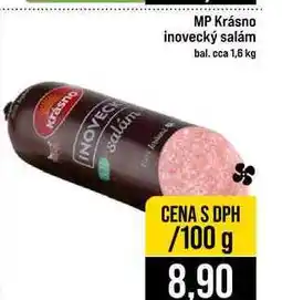 Jip MP Krásno inovecký salám bal. cca 1,6 kg 100g nabídka
