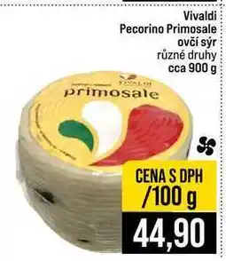 Jip Vivaldi Pecorino Primosale primosale ovčí sýr různé druhy cca 900 g 100g nabídka