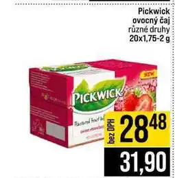 Jip Pickwick ovocný čaj různé druhy 20x1 nabídka