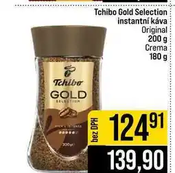 Jip Tchibo Gold Selection instantní káva Original 200 g Crema 180 g nabídka