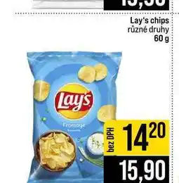 Jip Lay's chips různé druhy nabídka