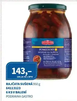 Kubík potraviny Rajčata sušená nabídka