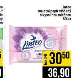 Jip Linteo toaletní papír vlhčený s kyselinou mléčnou 60 ks nabídka