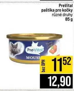 Jip PreVital paštika pro kočky různé druhy nabídka