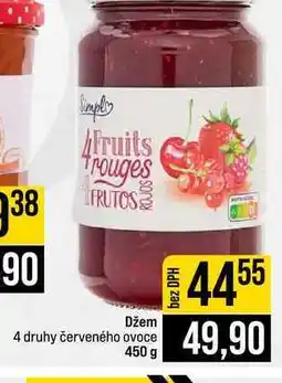 Jip Džem 4 druhy červeného ovoce nabídka