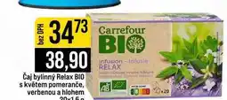 Jip Čaj bylinný Relax BIO s květem pomeranče, verbenou a hlohem 20x150 nabídka