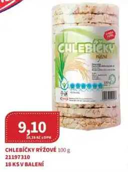 Kubík potraviny Chlebíčky rýžové nabídka