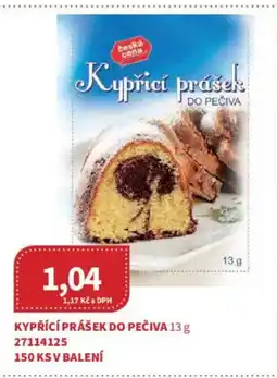 Kubík potraviny Kypřící prášek do pečiva nabídka