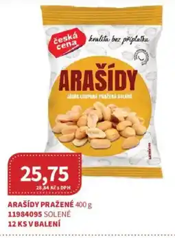 Kubík potraviny Arašídy pražené nabídka