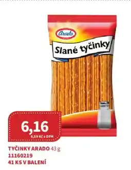 Kubík potraviny Tyčinky arado nabídka