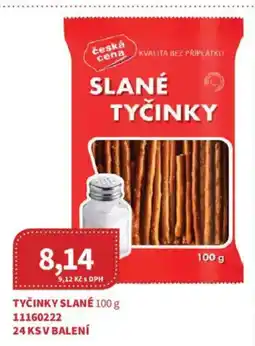 Kubík potraviny Tyčinky slané nabídka