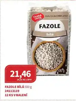 Kubík potraviny Fazole bílá nabídka