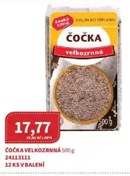 Kubík potraviny Čočka velkozrnná nabídka
