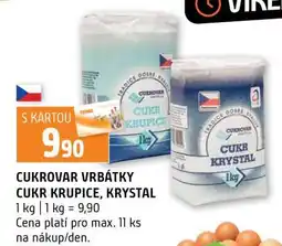 Terno CUKROVAR VRBÁTKY CUKR KRUPICE, KRYSTAL nabídka