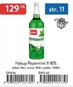 Qanto Nakup Pepermint 18% nabídka