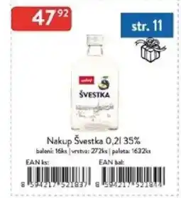 Qanto Nakup Švestka 35% nabídka