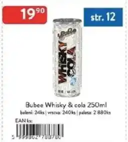 Qanto Bubee Whisky & cola nabídka