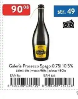 Qanto Galerie Prosecco Spago 10.5% nabídka