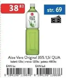 Qanto Aloe Vera Original 35% 1,51 QUA nabídka