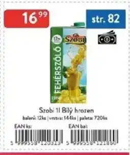Qanto Szobi Bílý hrozen nabídka