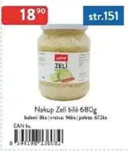 Qanto Nakup Zeli bilé nabídka