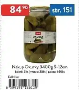 Qanto Nakup Okurky 9-12cm nabídka