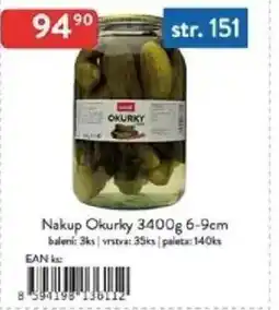 Qanto Nakup Okurky 6-9cm nabídka
