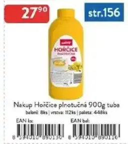 Qanto Nakup Hořčice plnotučná tuba nabídka