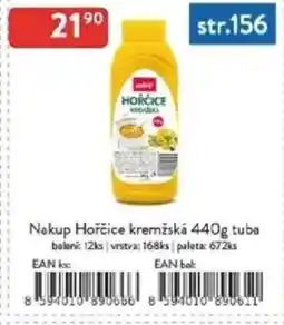 Qanto Nakup Hořčice kremžská tuba nabídka