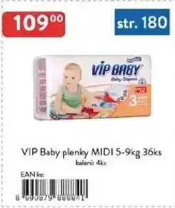Qanto VIP Baby plenky MIDI nabídka