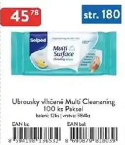 Qanto Ubrousky vlhčené Multi Cleananing Paksel nabídka