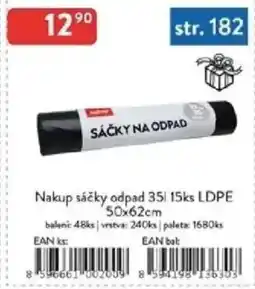 Qanto Nakup sáčky odpad LDPE 50x62 cm nabídka