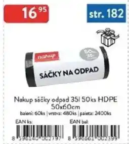Qanto Nakup sáčky odpad HDPE nabídka