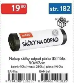 Qanto Nakup sáčky odpad páska 50x62cm nabídka
