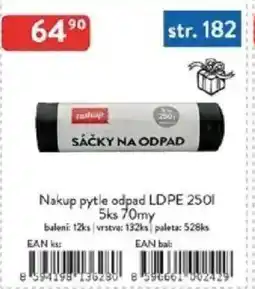Qanto Nakup pytle odpad LDPE 70my nabídka