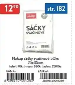 Qanto Nakup sáčky svačinové 25x35cm nabídka