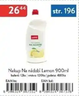 Qanto Nakup Na nádobí Lemon nabídka