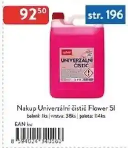 Qanto Nakup Univerzální čistič Flower nabídka