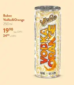 Qanto Bubee Vodka&Orange nabídka