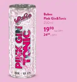 Qanto Bubee Pink Gin&Tonic nabídka