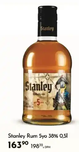 Qanto Stanley Rum 5yo 38% nabídka