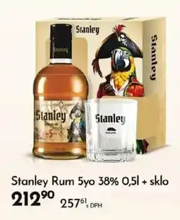 Qanto Stanley Rum 5yo 38% nabídka