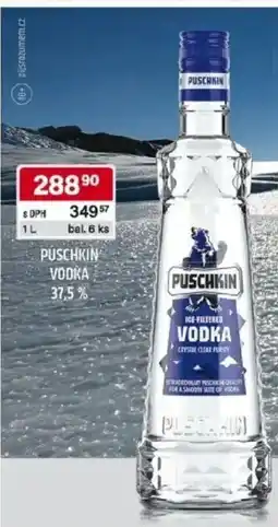 Qanto Puschkin vodka 37,5% nabídka