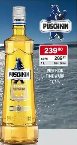Qanto Puschkin time warp 17,7% nabídka