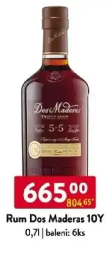 Qanto Rum Dos Maderas 10Y nabídka